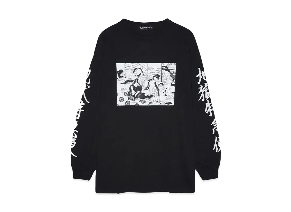F-LAGSTUF-F"地獄特急便” LS TEE "BLACK"