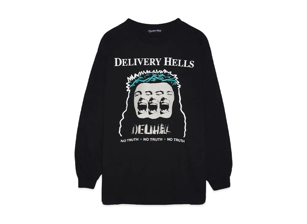 F-LAGSTUF-F "NO TRUTH" LS TEE "BLACK"