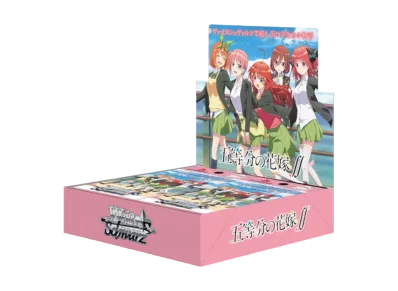 ヴァイスシュヴァルツ ブースターパック「五等分の花嫁∬」ボックス