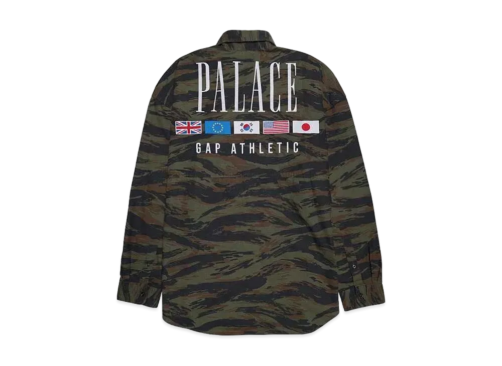 PALACE x Gap Oxford Drop Shoulder "Camo"