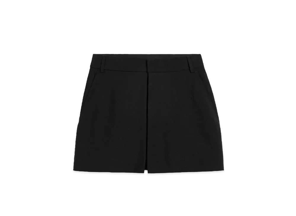 AMI PARIS Panelled Mini Skirt "Black"