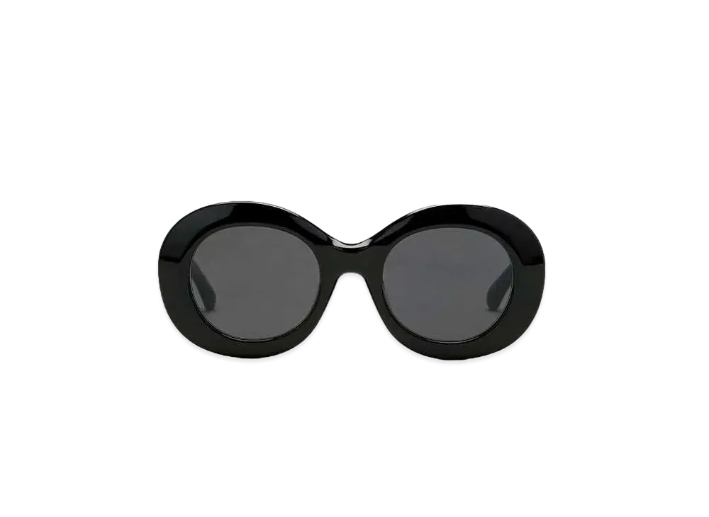 AMI PARIS Lunettes De Soleil Rondes Ami De Coeur "Black"