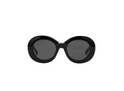 AMI PARIS Lunettes De Soleil Rondes Ami De Coeur "Black"