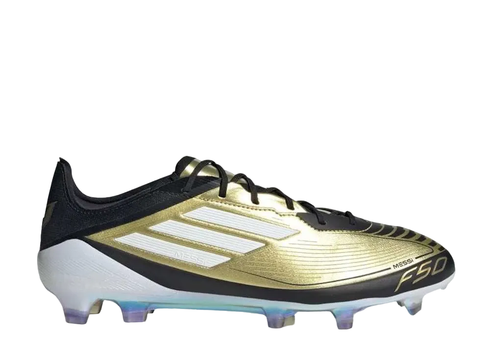 adidas Messi F50 Elite FG "Gold Metallic/Cloud White/Core Black"