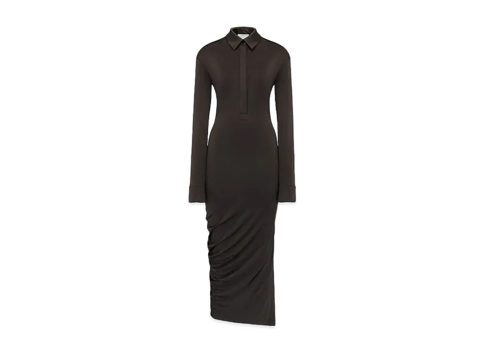 Alexander McQUEEN Fitted Shirt Dress "Ebony"