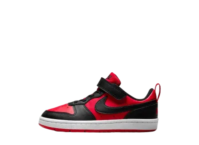 Nike PS Court Borough Low Recraft "University Red/White/Black"