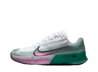 Nike Women's Court Air Zoom Vapor 11 "White/Bicostal/Black/Playful Pink"