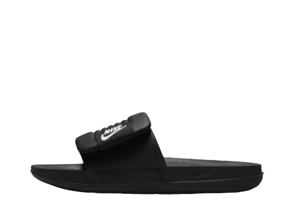 ナイキ ウィメンズ オフコート アジャスト スライド "ブラック/ホワイト"