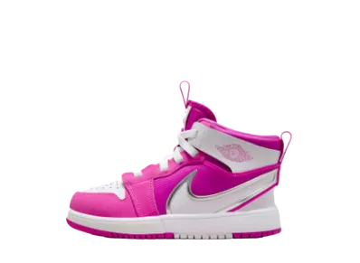 Nike PS Air Jordan 1 Mid RM EasyOn "Fire Pink/White"