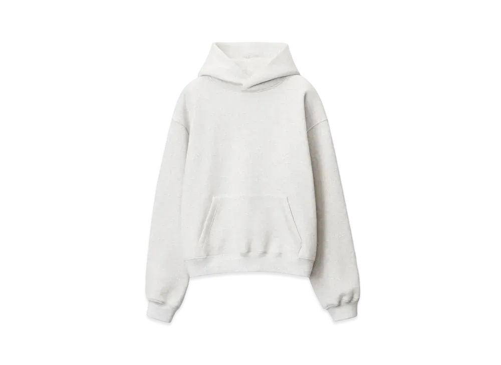 Alexander Wang Dense Fleece Hoodie "Vintage Gray"