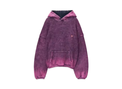 Alexander Wang Terry Hood Puff Sweatshirt "Acid Candy Pink"