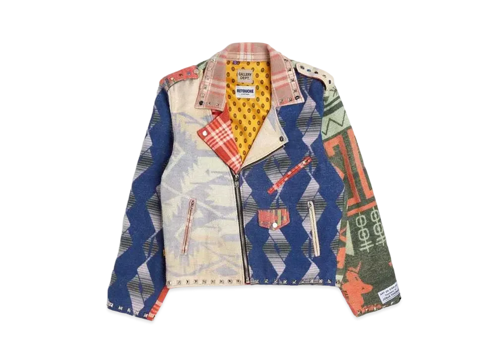 GALLERY DEPT. Retouch Beacon Moto Jacket "Multi"