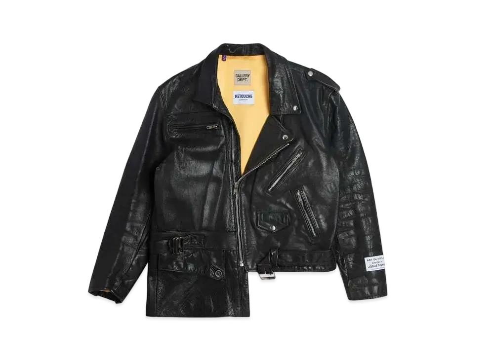GALLERY DEPT. Retouch Burton Motorcycle Jacket "Black"