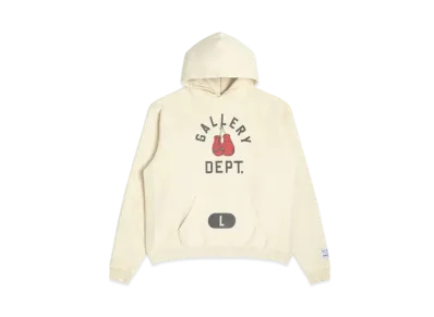 GALLERY DEPT. Boxing Merch Hoodie "Cream"