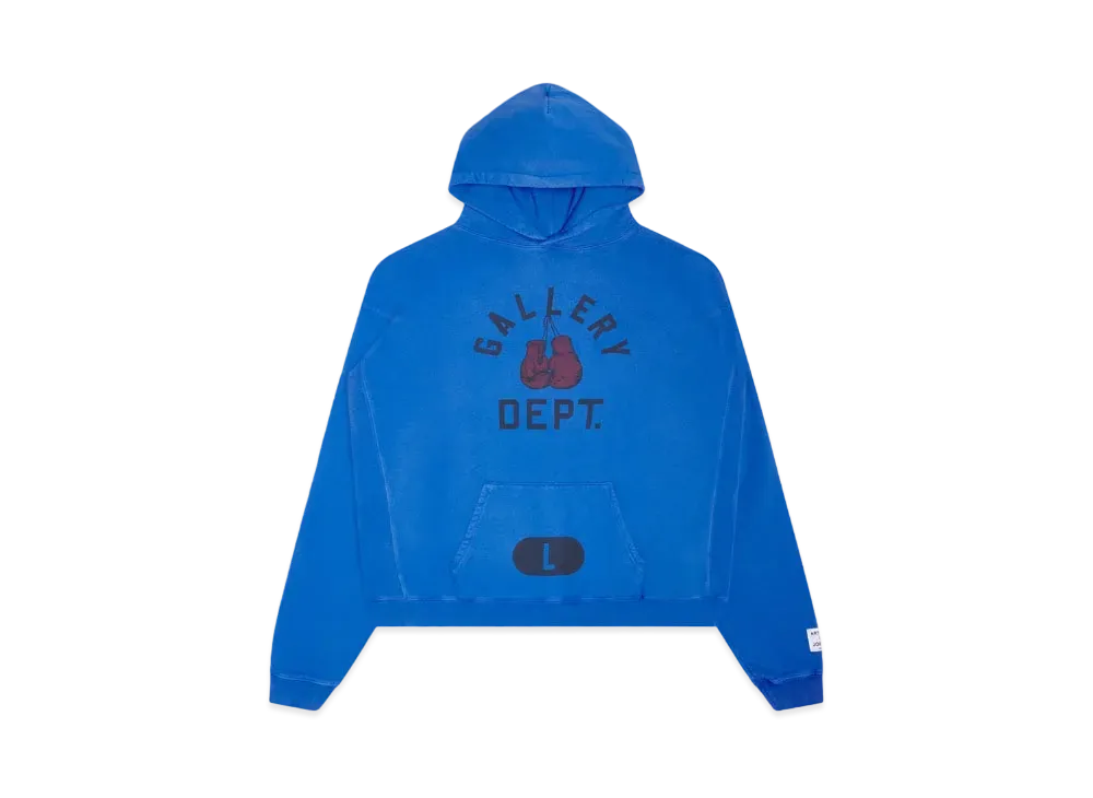 GALLERY DEPT. Boxing Merch Hoodie "Royal"