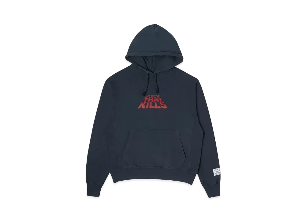GALLERY DEPT. ATK Stacked Logo Hoodie "Navy"