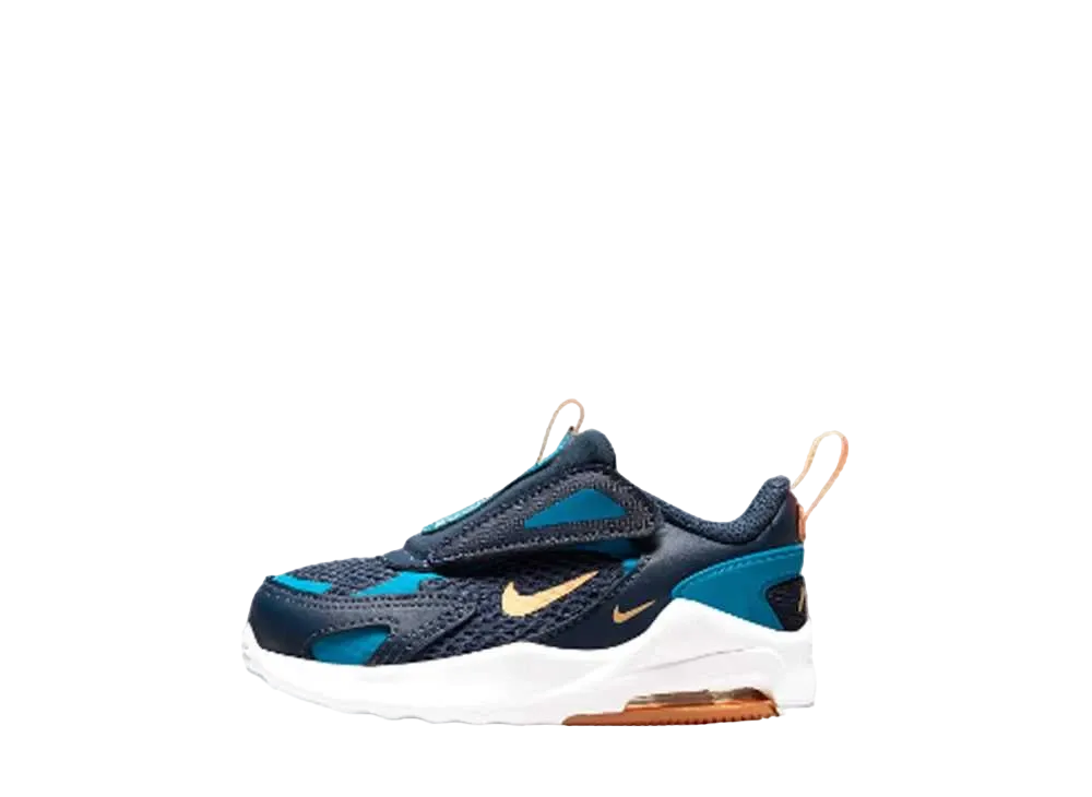 ナイキ TD エアマックス ボルト "ミッドナイトネイビー/インペリアルブルー/ガムライトブラウン/メロンティント"