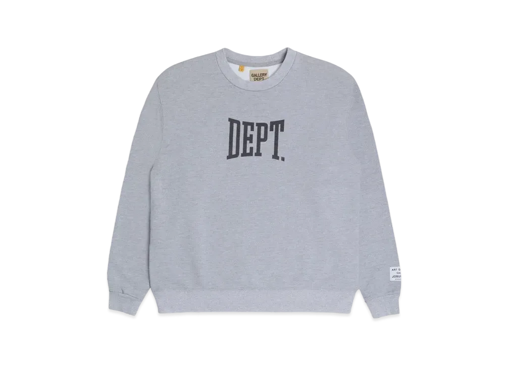 GALLERY DEPT. Dept Classic Crewneck "Heather Grey"