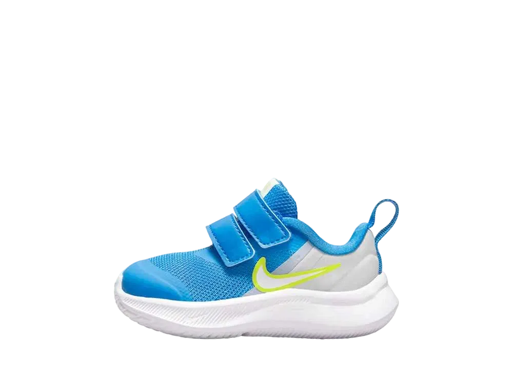 ナイキ TD スターランナー3 "グレーフォグ/フォトブルー/アトミックグリーン/ホワイト" (キッズ)