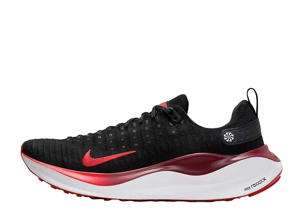 ナイキ インフィニティラン4 "ブラック/チームレッド/ホワイト/ファイヤーレッド"