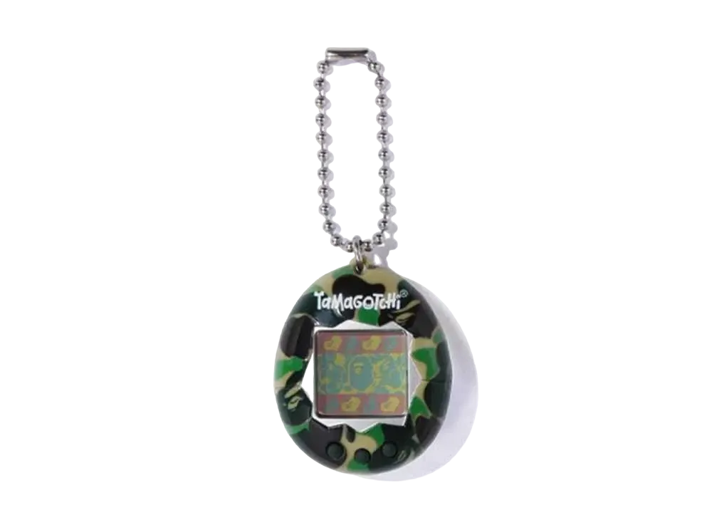 A BATHING APE x TAMAGOTCHI ABC Camo Original Tamagotchi "Green"