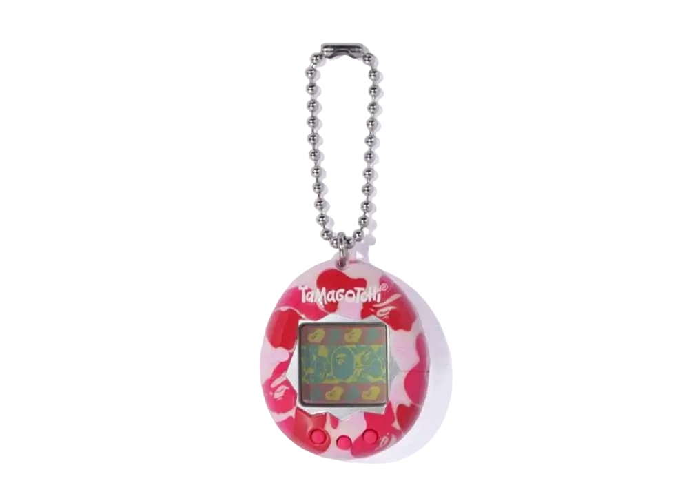 A BATHING APE x TAMAGOTCHI ABC Camo Original Tamagotchi "Pink"