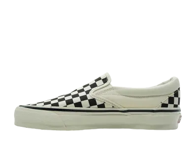 VANS Slip-On Reissue 98 "CHECKERBOARD MARSHMALLOW/BLACK"