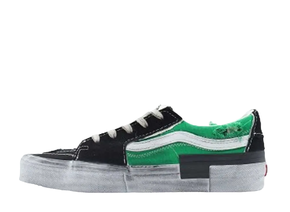 VANS SK8-LOW RECONSTRUCT "BLACK/GREEN"