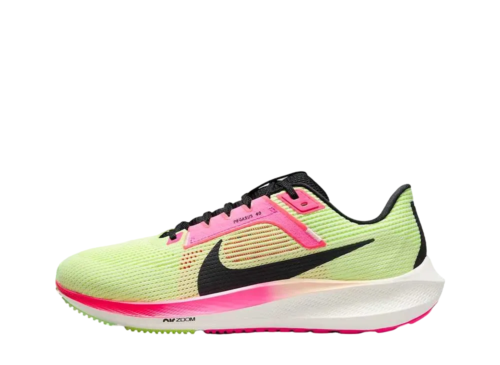 ナイキ ペガサス40 プレミアム "ルミナスグリーン/ボルト/ライムブラスト/ブラック"