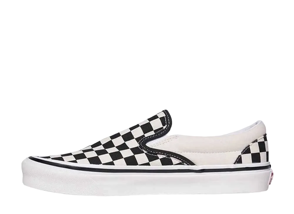 VANS CLASSIC SLIP-ON 98 DX "BLACK/CHECK"