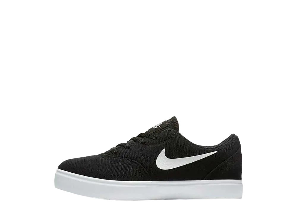 ナイキ SB PS チェック キャンバス "ブラック/ホワイト" (キッズ)