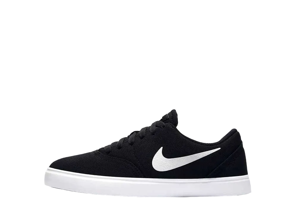 ナイキ SB GS チェック キャンバス "ブラック/ホワイト"