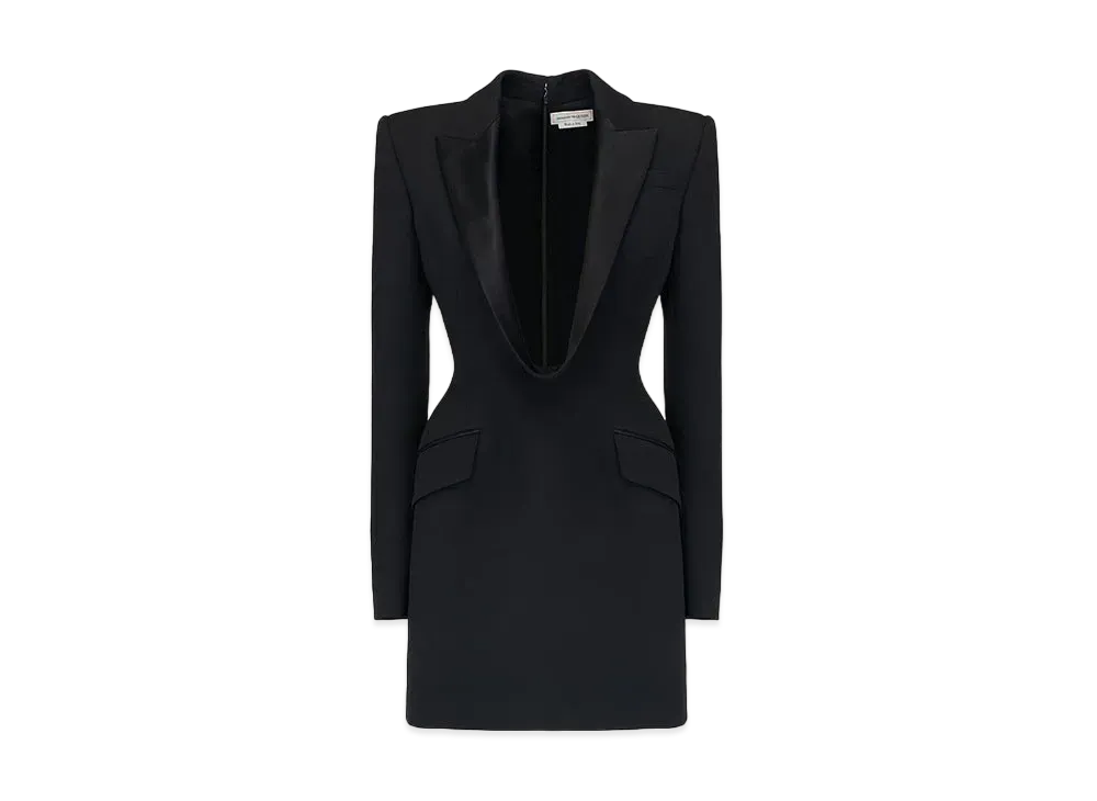 Alexander McQUEEN Mini Jacket Dress "Black"