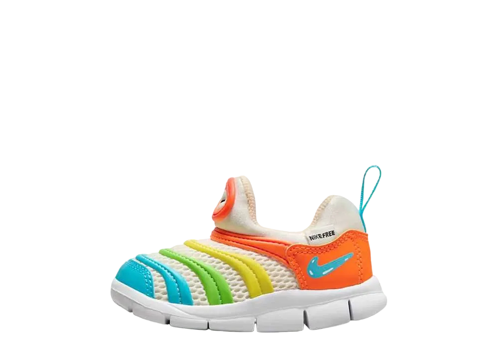 ナイキ TD ダイナモ フリー "ペールアイボリー/ホワイト/サンドドリフト/バルチックブルー" (キッズ)