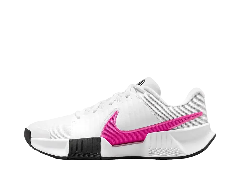 ナイキ ウィメンズ GPチャレンジ プロ "ホワイト/ブラック/プレイフルピンク"