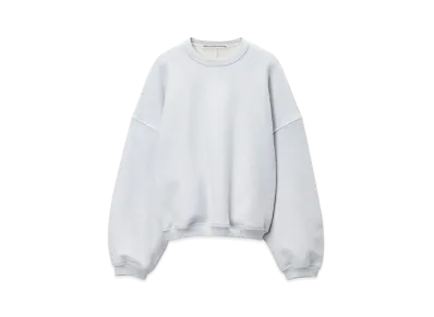 Alexander Wang Logo Embroidery Cotton Oversized Crewneck