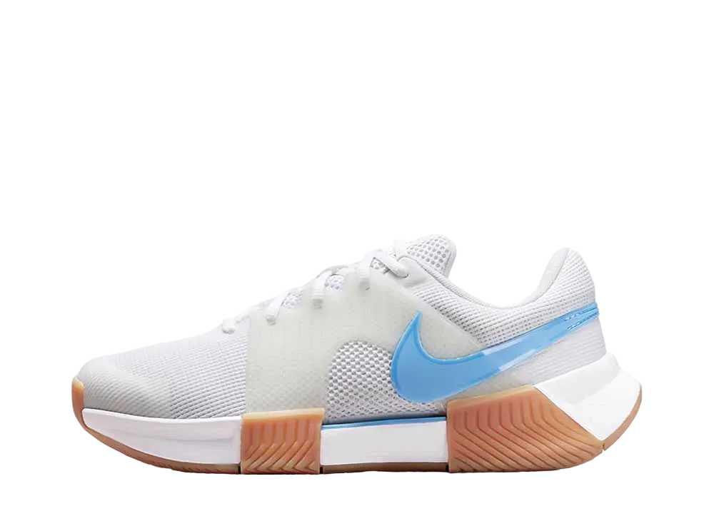 ナイキ ウィメンズ ズーム GPチャレンジ1 "ホワイト/セイル/ガムライトブラウン/ライトブルー"