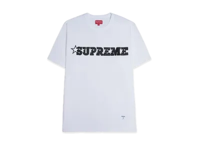 Supreme Star Logo S/S Top "White"