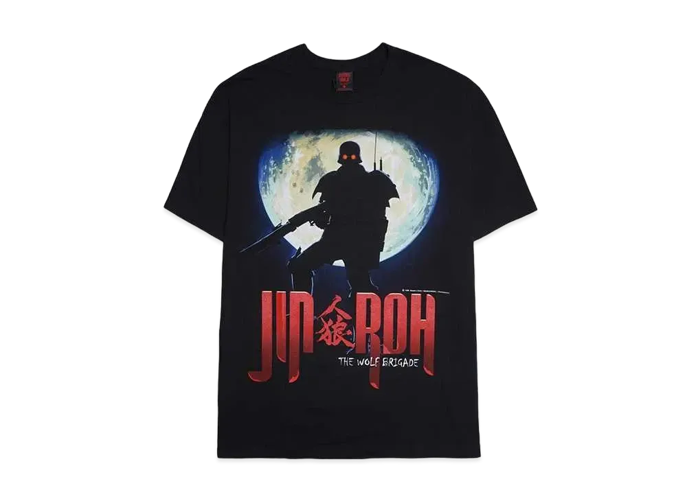 Geeks Rule x Production I.G JIN-ROH 12 Silkscreen Printing T Shirt "Black"