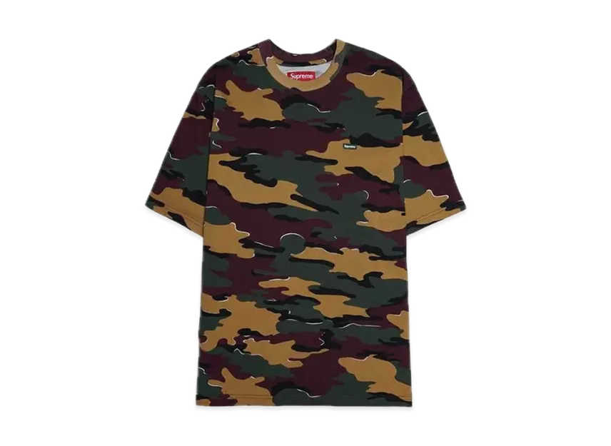 Small Box Supreme T Shirt Camo Supreme Camo Box Logo FW23 Size