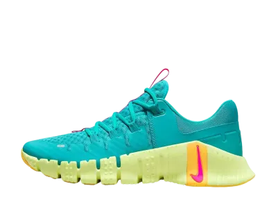 Nike Free Metcon 5 "Dusty Cactus/Glacier Blue/Laser Orange/Fierce Pink"