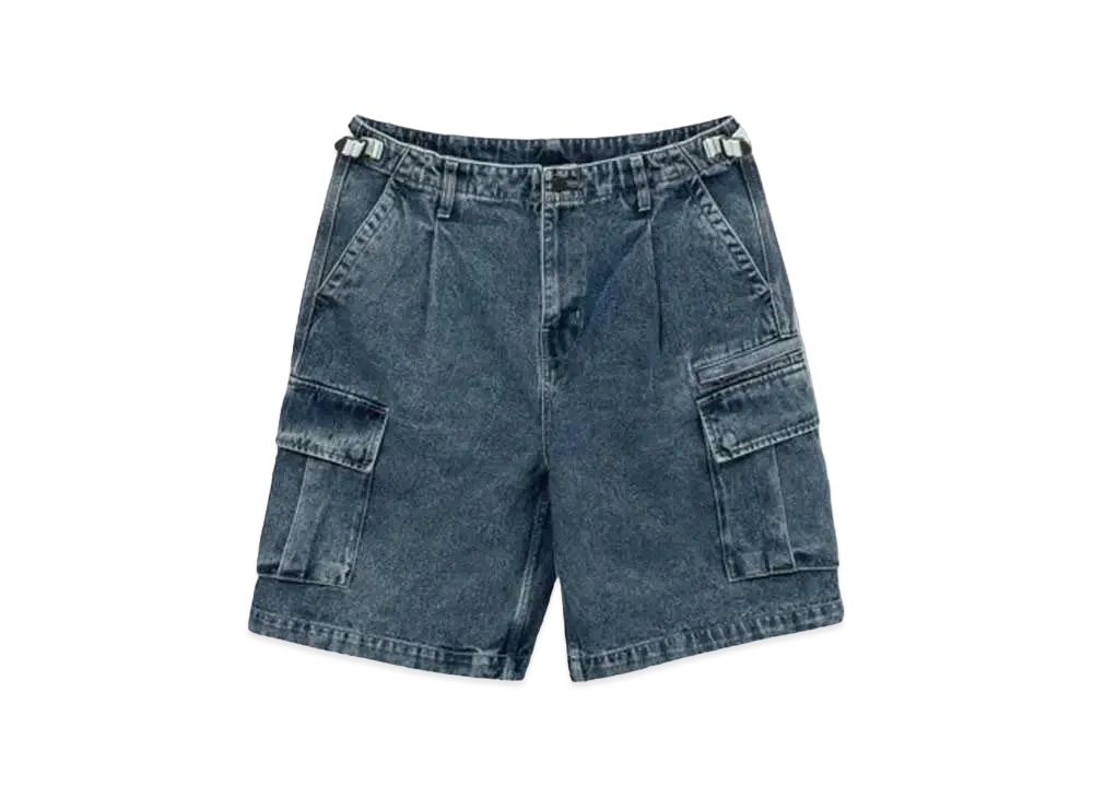 NEW ERA x thisisneverthat Denim Cargo Shorts New York Yankees "Blue"