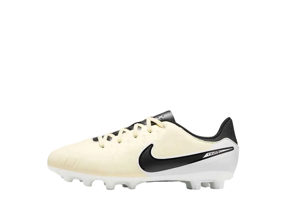 ナイキ GS ティエンポレジェンド10 アカデミー "レモネード/メタリックゴールドコイン/ブラック"