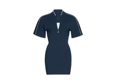 Nike x JACQUEMUS Short Sleeved T-shirt Dress "Dark Navy"