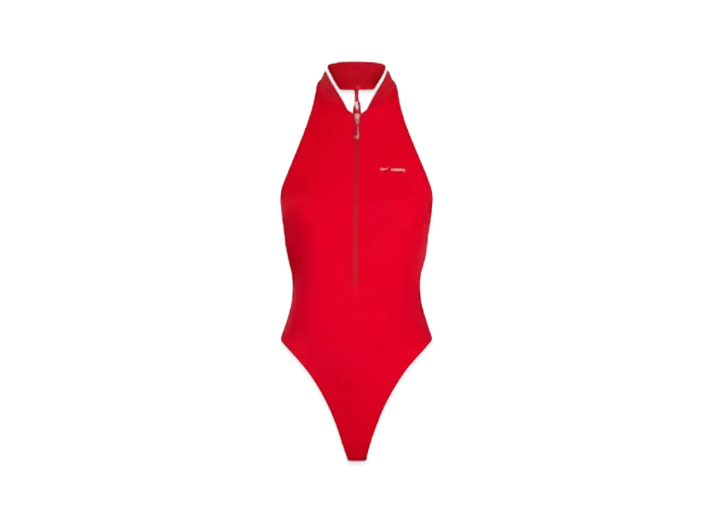 Nike x JACQUEMUS One-piece Swimsuit "Dark Red"