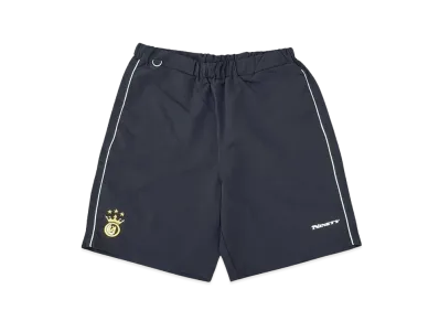 9090 King Emblem Nylon Shorts "BLACK"