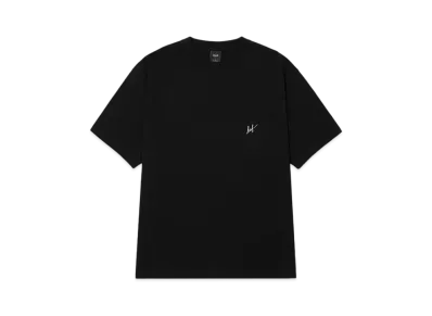 HUF Script Pocket Tee "Black"