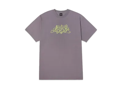 HUF Outline Tee "Light Plum"