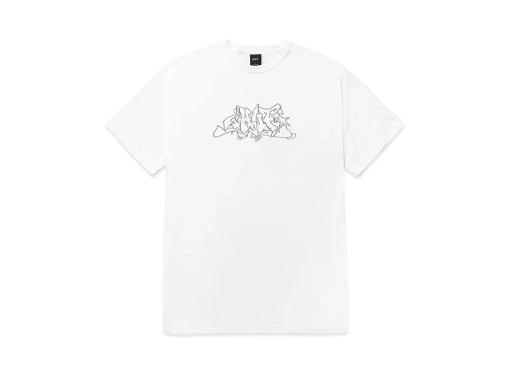 HUF Outline Tee "White"