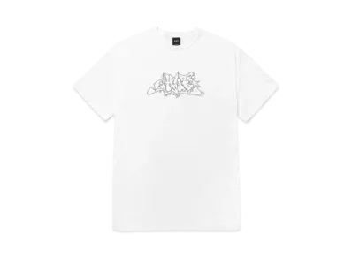 HUF Outline Tee "White"
